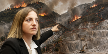 Marjana Koçeku ngre dyshime për flakët pranë guroreve në Krujë: “Zjarri ka qenë politik”