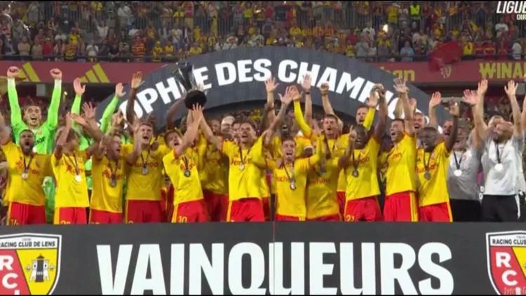 Lens bën surprizën, mposhti PSG dhe fiton Superkupën e Francës për herë të parë në historinë e saj