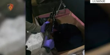 Drogë në makinë dhe armë në shtëpi, arrestohen në flagrancë babë e bir në Lushnje