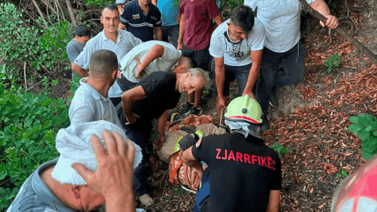 Ra nga 50 metra lartësi, shpëton mrekullisht 51-vjeçari në Mallakastër