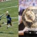 ‘Dora e Zotit’ në Botërorin 1986, topi i golit të famshëm të Maradonës shitet në ankand rreth 3 milionë euro