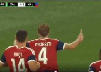 Pajaziti shkëlqen me Hajdukun e Splitit me një super gol, krotatët pranë playoff-it