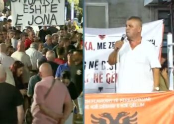 Protestuesi: SHBA të shpallë non grata të gjithë qeveritarët, Rama është armik i Shqipërisë dhe Kosovës