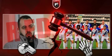 Presidenti i Vllaznisë goditi arbitrin, reagon ashpër FSHF: Nuk do të ketë tolerancë pavarësisht klubit apo emrit