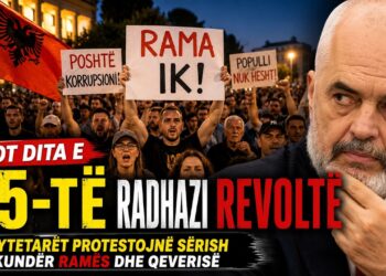 Protesta e 85-të kundër Ramës, qytetarët marshojnë drejt Kryeministrisë: Shqipëria kërkon revolucion
