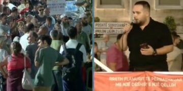 Protestuesi i kthehet Ramës: Për çfarë bese e ke fjalën? Për Manjën si kamarier apo Belindën shërbëtore