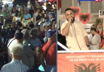 Protestuesi ironizon vendimin e Ramës për të ndryshuar vendin e takimit të PS: Fuqia jonë do t’i largojë nga kjo godinë
