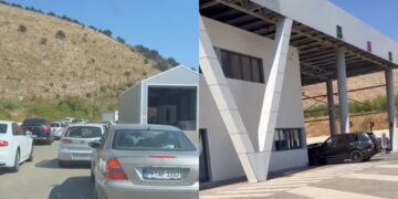 Radhë kilometrike në Qafë Botë, pala greke shkakton vonesa në kthimin e emigrantëve