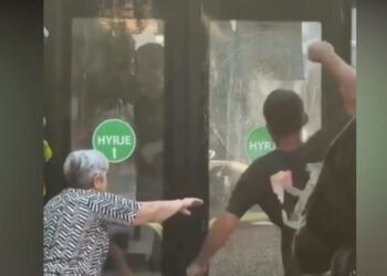 Theu xhamat e autobusit pas sherrit me shoferin, arrestohet 33-vjeçari në Tiranë
