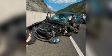 Aksident në Rrugën e Kombit, një i plagosur