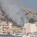 Zjarr në Sarandë, flakët i afrohen Manastirit të 40 Shenjtorëve
