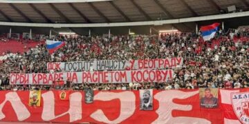 Thirrje antishqiptare në ndeshjen e Europa League, UEFA merr masat ndëshkuese ndaj Crvena Zvezdës