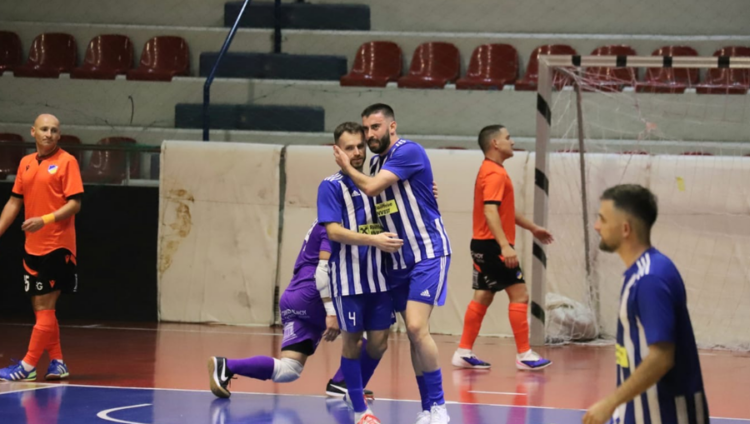 Futsal Champions League/ Tirana Futsal shkëlqen ndaj Cardiff, fiton 9-1 dhe është një hap larg kualifikimit
