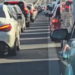 Varg kilometrik në autostradën Tiranë-Elbasan, qindra automjete mbeten të bllokuara në trafik
