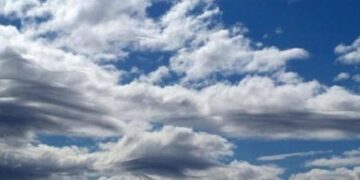 E diela mbizotërohet nga reshjet, kushte atmosferike të paqëndrueshme