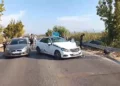 Aksident në aksin Lushnje-Berat/ Përplasën 3 makina, 2 të plagosur rëndë
