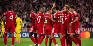 Champions League/ Shpërthejnë me ‘poker’ Manchester United dhe Como debutuese, Bayerni shkatërron Bodo’Glimt
