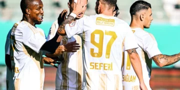 Taulant Seferi shkëlqen në Turqi, sulmuesi i Kombëtares shënon golin e pestë në gjashtë ndeshje