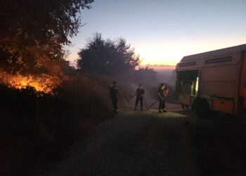 Vihet nën kontroll zjarrri pranë Parkut Arkeologjik të Apollonisë