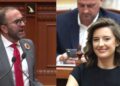 Zegjineja debat me Bardhin pas mesnate! Demokrati: A t’u martua daja ty? Çaushi: Shiko hallin tënd Gazo
