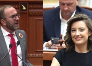 Zegjineja debat me Bardhin pas mesnate! Demokrati: A t’u martua daja ty? Çaushi: Shiko hallin tënd Gazo