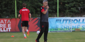 Ndeshja miqësore me Ukrainën/ Kombëtarja U-21 nis grumbullimin në Tiranë, një ndryshim në listë