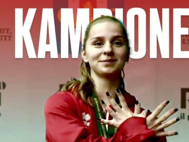 ‘Taranto 2026’/ Peshëngritësja Enkileda Carja fiton medaljen e bronztë për Shqipërinë në shkëputje