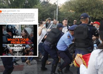 Demokratët Evropianë: Policia reagoi ashpër ndaj protestuesve, me Ramën demokracia është në pikëpyetje