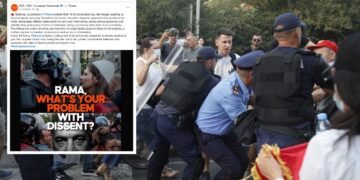 Demokratët Evropianë: Policia reagoi ashpër ndaj protestuesve, me Ramën demokracia është në pikëpyetje