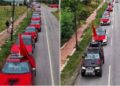 Protesta kundër qeverisë/ Emigrantët mbërrijnë me autokolona për t’iu bashkuar qytetarëve në shesh