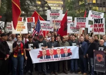 “Jo në emrin tim”/ Diaspora shqiptare në SHBA proteston para OKB-së në New York: Lironi heronjtë tanë!