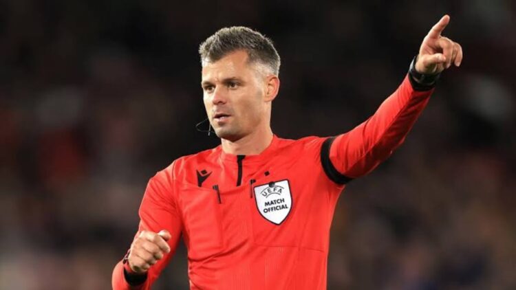 UEFA i beson sërish arbitrave shqiptarë, Enea Jorgji gjykon ndeshjen e Ligës së Kombeve