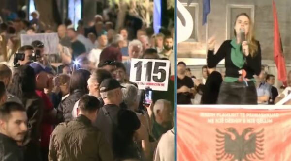 “Ju jeni frymëzim për të gjithë”, eurodeputetja në protestë: Po mbroni lirinë dhe vendin tuaj, vazhdoni kështu dhe luftoni