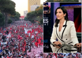 Protestat kundër qeverisë Rama/ Gazetarja e “CNN”: Dita e 100-të e Revolucionit të Flamingove!