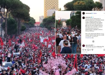 Emisioni australian i bën jehonë protestave në Shqipëri: Qytetarët kërkojnë dorëheqjen e kryeministrit Edi Rama dhe ndryshimin e sistemit