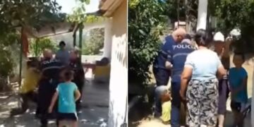 Kuçovë/ Shoqëruan me forcë kryefamiljarin në sy të fëmijëve, pezullohen nga detyra tre efektivët