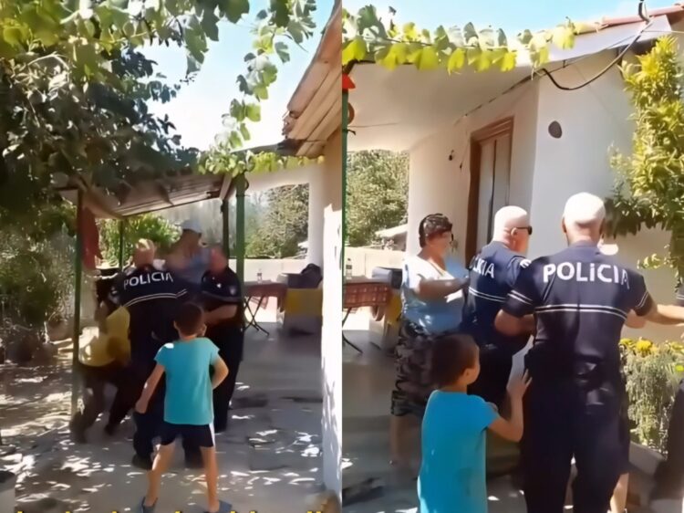 Kryefamiljari në Kuçovë merret zvarrë nga policia në sy të fëmijëve
