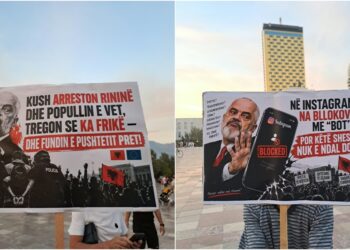 “Shqipëria kërkon revolucion”, qytetarët: Arrestoni Ramën