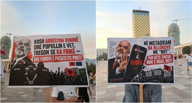 “Shqipëria kërkon revolucion”, qytetarët: Arrestoni Ramën
