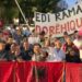 Dita 107/ Qytetarët marshojnë drejt Kryeministrisë, bëjnë thirrje kundër Ramës: Arrestoni Ramën! Dorëheqje!