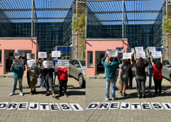 “Arresto Ballukun”/ Qytetarët në protestë para SPAK: Shqiptarët nuk duan shpjegime, duan përgjegjësi