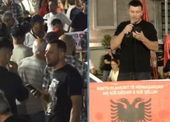 Protestuesi para Kryeministrisë: Koha e gënjeshtrave ka mbaruar, rruga e vetme është largimi i Ramës