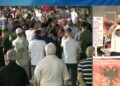 “Lironi çunat!”-U godit nga policia, protestuesi kthehet në shesh, turma niset drejt Bllokut të Sigurisë