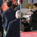 Protestuesja merr pulën në podium, thirrje Ramës: Me burrat nuk merresh dot! Do veshësh fustanin dhe do ja mbathësh