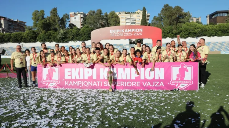 “Rrufe në qiell të hapur”, skuadra kampione e vajzave Vllaznia tërhiqet nga kampionati