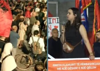 “Diaspora është me ne” – Aktivistja Sidorela Vatnikaj: Sheshi i ka bërë shqiptarët bashkë, Edi Rama jep dorëheqjen!