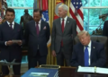 Video virale e Trump duke dremitur, reagon Shtëpia e Bardhë: Kush thotë se po fle, gënjen!