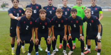 Miqësoret kuqezi/ Shqipëria U-17 barazon në testin e parë me Malin e Zi
