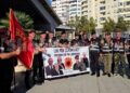 “O Hashim ti ku je, UÇK-në këtu e ke”/ Shkuan në Hagë në mbështetje të ish-krerëve të UÇK-së, 50 veteranët mbërrijnë në Portin e Durrësit