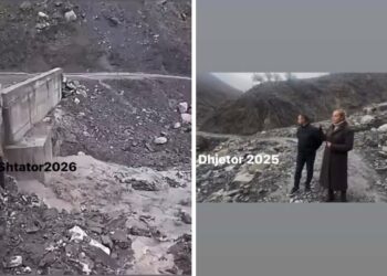 U inaugurua vetëm një javë më parë, shembet ura që kushtoi 40 milionë lekë në Klos